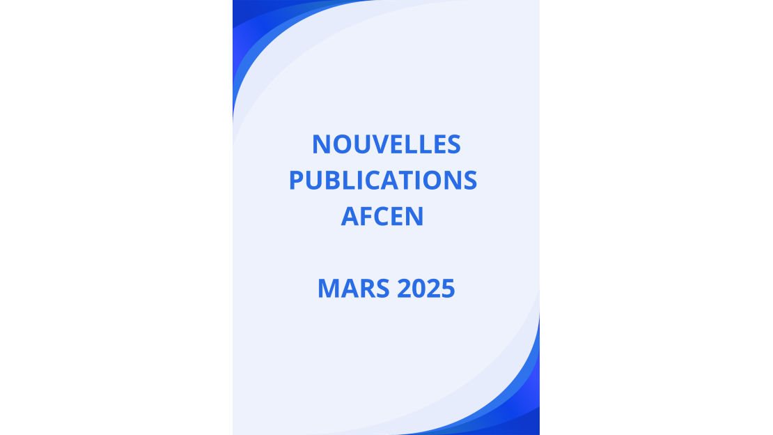 Nouvelles publications